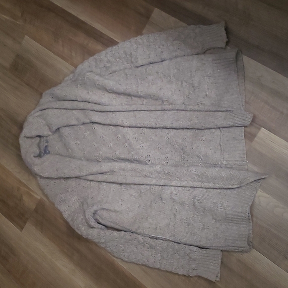 Vince cable knit Wool Blend cardigan - Picture 2 of 4